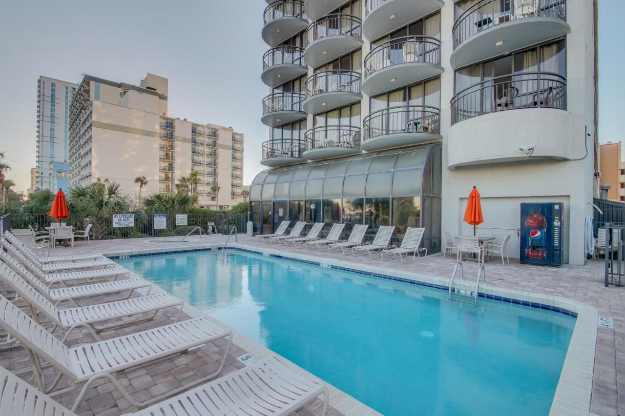 Oceanfront Condo Steps To The Beach W No Resort Fees Myrtle Beach Exteriör bild